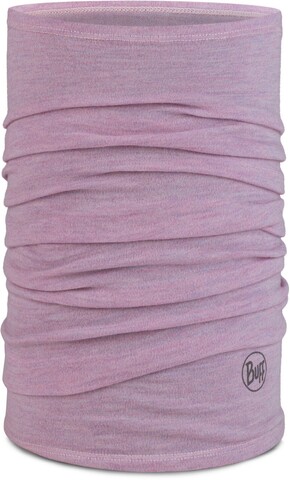 Картинка шарф-труба Buff Wool midweight Melange Lilac Sand - 1