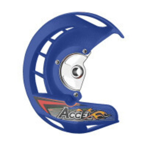 Защита переднего диска в сборе ACCEL Yamaha YZ 125/250 02-20 WR250 03-19 WR450 03-18 d-20 синий