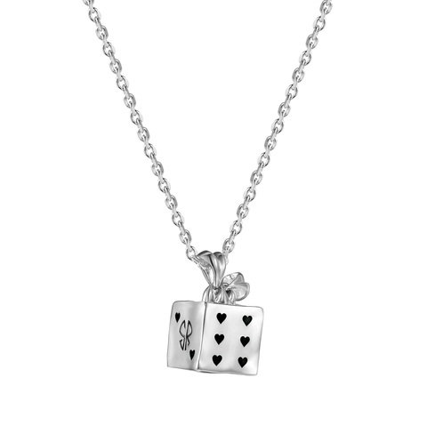 SRN Подвеска Dice black hearts