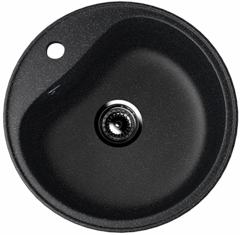 ULGRAN U-100  Круглая мойка с отверстием под смеситель