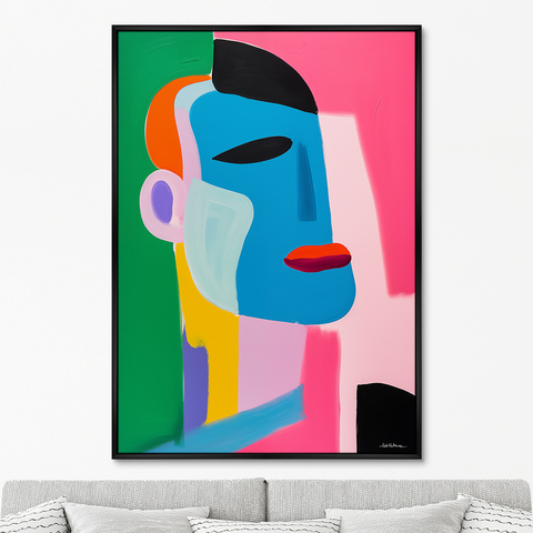 ArtNoMore - Репродукция картины на холсте The Mask collection, No 5, 2024г.