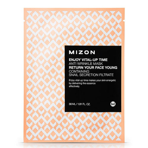 Mizon Enjoy Vital Up Time Anti Wrinkle Mask - Маска листовая для лица антивозрастная