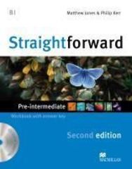 Straightforward 2nd Edition Pre Intermediate Workbook with Key + CD