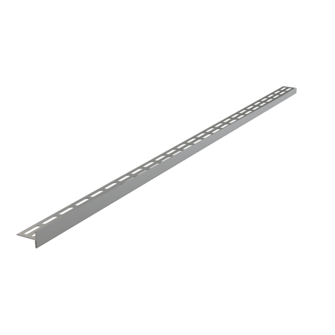 Pейка из нержавеющей стали для пола с уклоном (Правое, длина 1м, Толщина плитки 12мм, мatt), арт. AP AlcaPlast