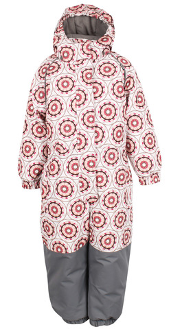 Зимний непромокаемый комбинезон Lappi Kids Hetta, принт "Круги"