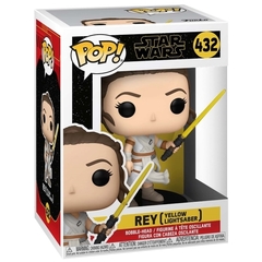 Фигурка Funko POP! Bobble Star Wars Ep 9 Rey w/ Yellow Saber 51482