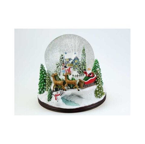 Музыкальная шкатулка 17x17x17см Musicbox Kingdom Зимний дом