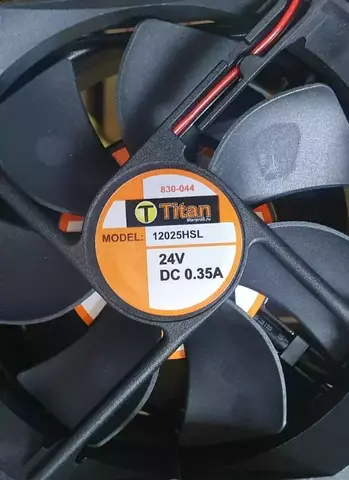 Вентилятор TITAN 120х120х25мм 24В 12025HSL DC 0.35A (скольжения) арт. 830-044