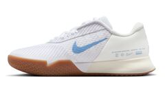 Женские теннисные кроссовки Nike Zoom Vapor Pro 2 - white/light blue/sail/gum light brown