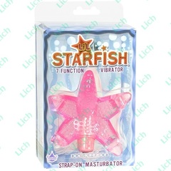 Розовый стимулятор клитора в форме звезды LIL STARFISH