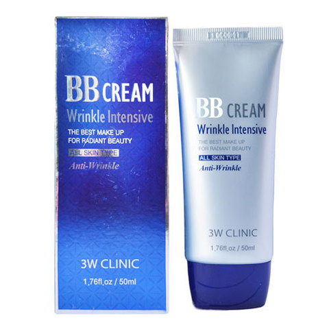 3W Clinic BB Cream Wrinkle Intensive - BB-крем восстанавливающий с антивозрастным эффектом