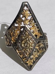 Фатима (кольцо  из серебра)
