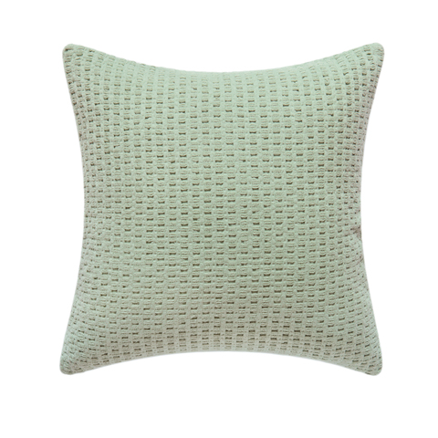 Наволочка декоративная 47х47см Luxberry Vegan зеленая