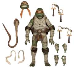 Фигурка Universal Monsters x Teenage Mutant Ninja Turtles Michelangelo as The Mummy