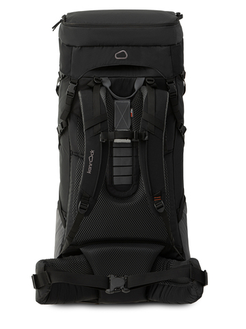 Картинка рюкзак туристический Kanrock Charger 90+15 Charcoal Black - 2