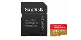 Карта памяти microSDXC 256GB SanDisk Class 10 UHS-I A2 C10 V30 U3 Extreme Plus (SD адаптер) 170MB/s + адаптер