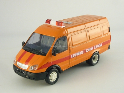 GAZ-2705 Gazelle van Emergency Service 1:43 Agat Mossar Tantal