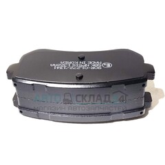 КОЛОДКИ ЗАДНИЕ TUCSON TL. SPORTAGE QL МЕХ РУЧНИК HI-Q (С ОТВЕРСТИЯМИ ПОД СКОБЫ)