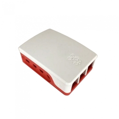 RA597   Корпус ACD  Red+White ABS Case for Raspberry 4B (RASP1967)