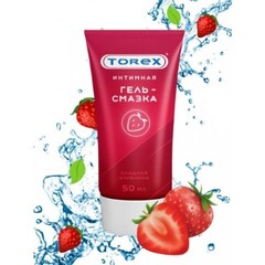 Гель-смазка TOREX Сладкая клубника, туба, 50 мл