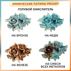 Набор для химического патинирования, Металл Бронза и Зеленый окислитель