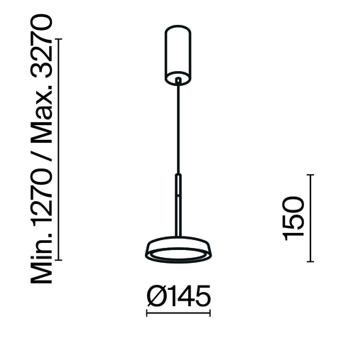 Подвесной светильник Maytoni El MOD041PL-L15WG3K