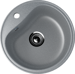 ULGRAN U-100  Круглая мойка с отверстием под смеситель