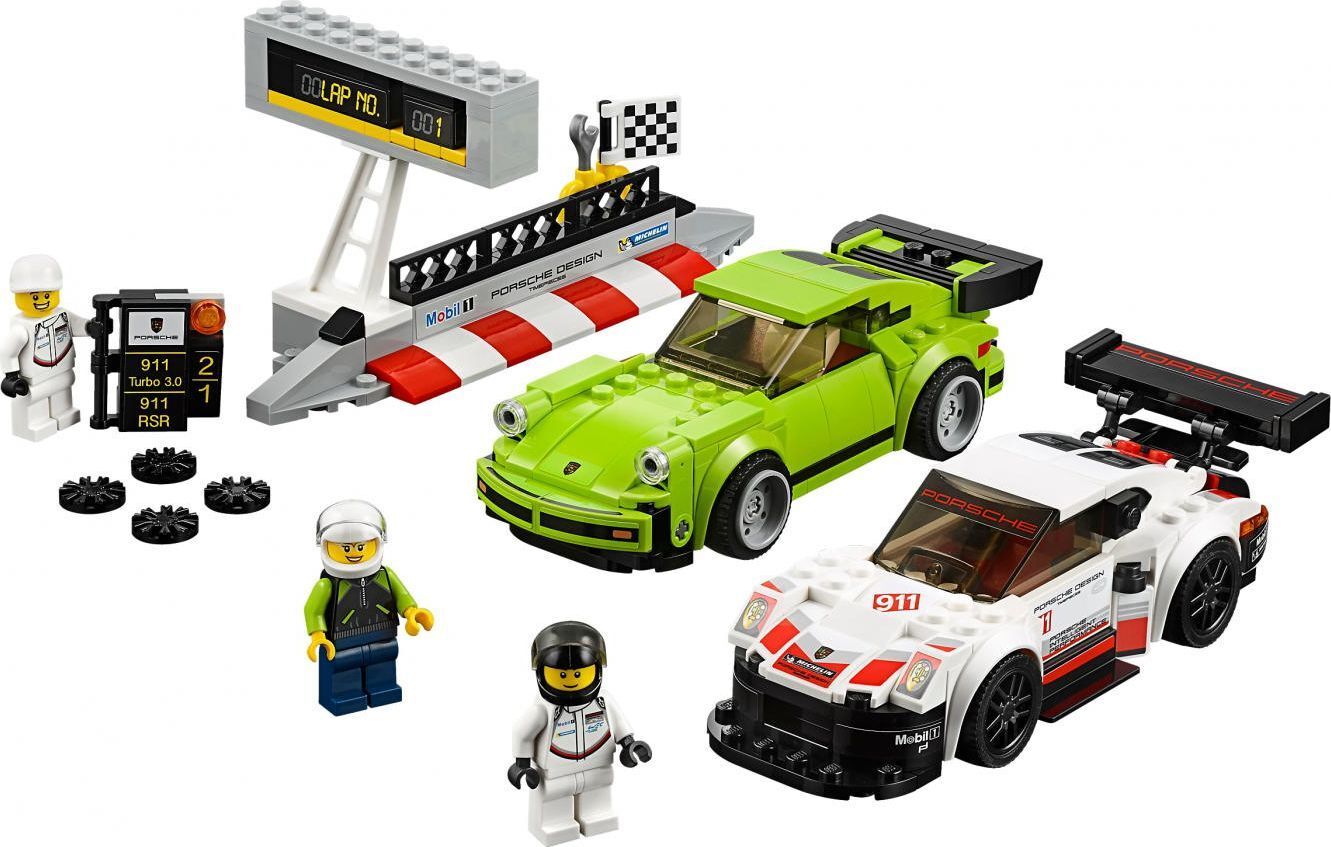 LEGO Speed Champions Porsche 911 RSR 911 Turbo 3.0 75888