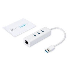 TP-Link UE330 - 3-портовый концентратор и гигабитный адаптер USB 3.0