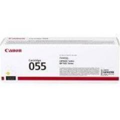 Картридж Canon 055H Y желтый большой ёмкости для Canon MF746Cx, MF744Cdw, MF742Cdw, LBP664Cx, LBP663Cdw. Ресурс 5.9K