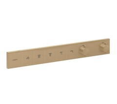 Hansgrohe RainSelect 15384140 Термостатический смеситель для ванны для 5 потреб. (бронза шлифованная) фото