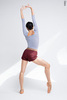 Little low-rise shorts | wine_ground