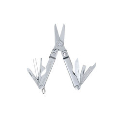 Мини-мультитул-брелок Leatherman Micra, 10 функций (64010181N) стальной | купить в интернет-магазине Multitool-Leatherman.Ru