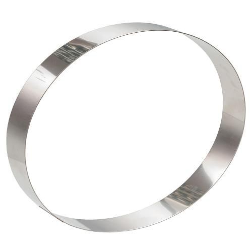 Форма кондитерская Овал 25,3х19 см h 5 см, нержав. сталь 2H5X22