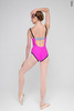 2 in 1 leotard | dark_sapphire-fuchsia