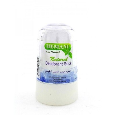 Natural DEODORANT STICK Hemani (Кристальный Алунитовый дезодорант натуральный Хемани), 70 г.