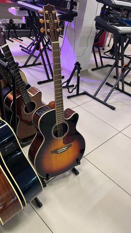 TAKAMINE G70 SERIES GN71CE-BSB электроакустическая гитара типа NEX CUTAWAY, цвет санберст