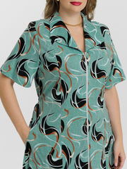 4503В Халат на молнии