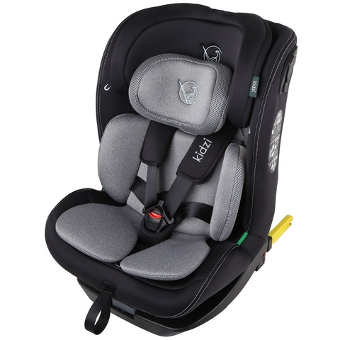 Детское автокресло KIDZI SPIN 360 i-SIZE, серое