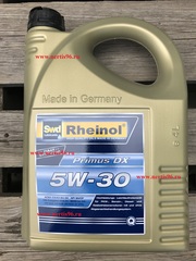 Масло моторное SWD Rheinol Primus DX 5W-30 (4л) синт.