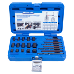 KING TONY (11225SQ) Набор экстракторов и сверел, 25 предметов