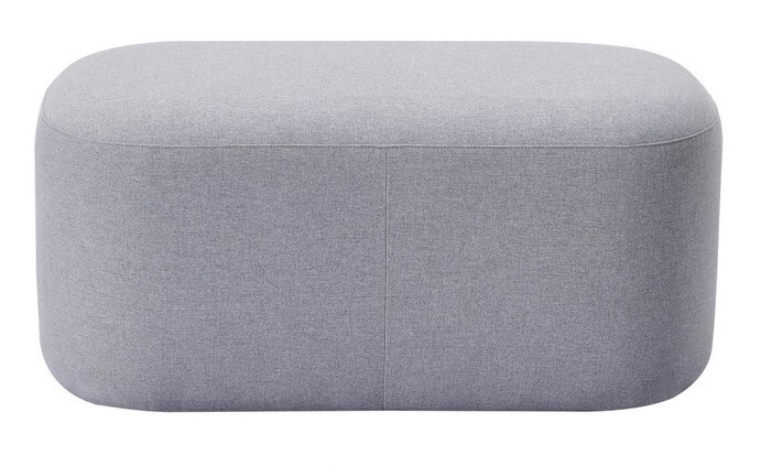 Пуф SOFA 03-4080S, светло-серый