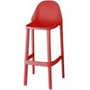 Барный стул Piu, красный