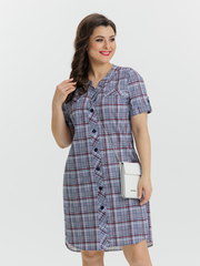 4630 Туника на пуговицах