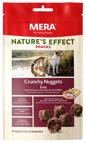 Mera NATURE'S EFFECT Snack Crunchy Nuggets Ente Mit Rosmarin, Karotten & Kartoffeln