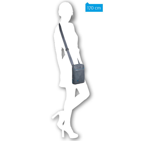 Сумка Piquadro Blue Square, чёрный, кожа натуральная (CA3084B2/N)