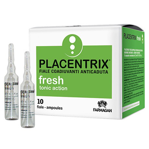 Farmagan Placentrix: Лосьон тонизирующий против выпадения волос в ампулах (Fresh Lotion Tonic Action)