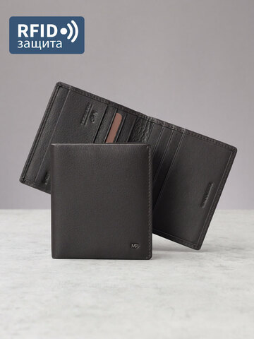 B250016R Castanho - Футляр для карт с RFID защитой MP