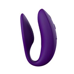 Фиолетовый U-образный вибратор для пар We-Vibe Sync 2 - 