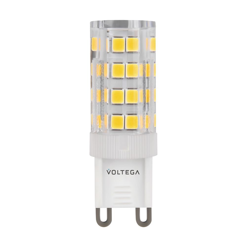 Лампа светодиодная Voltega G9 5W 4000К прозрачная VG9-K3G9cold5W 7186